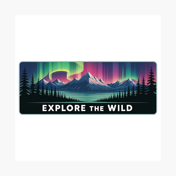 Item preview, Explore The Wild | T-Shirt designed and sold by NicolasGlowArt.