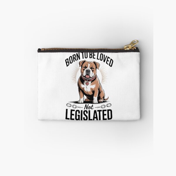 Item preview, XL bully, Born to be loved not legislated designed and sold by InkInduldge.