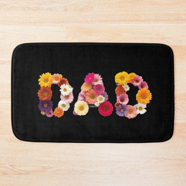Item preview, Floral DAD Letter Art – Colorful Flower Typography Gift designed and sold by PrimeColors.