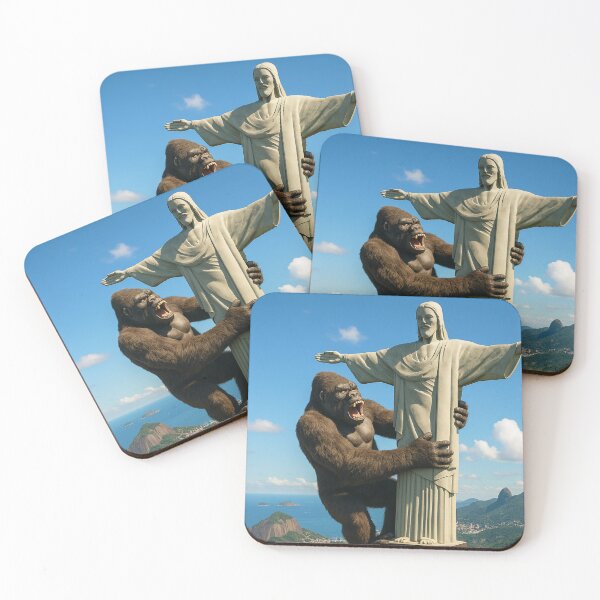 Item preview, King Kong in Rio – Chaos Meets Christ the Redeemer designed and sold by Artitude Studio.