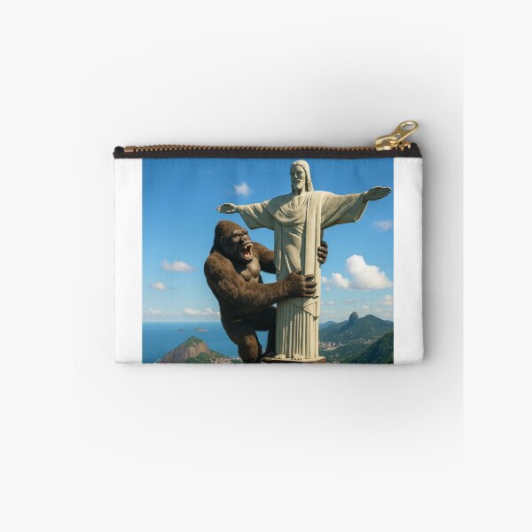 Artikelvorschau, King Kong in Rio – Chaos trifft auf Christus den Erlöser entworfen und verkauft von Artitude Studio.