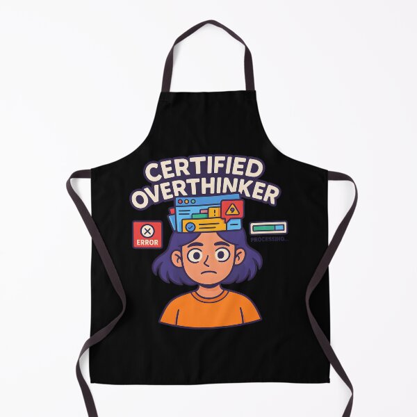 Item preview, Certified Overthinker Processing Thoughts designed and sold by MysticArtisan.