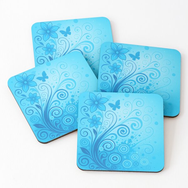 Item preview, Neo Y2K Aesthetic - Vector Flourish - Blue designed and sold by gustavotiano.