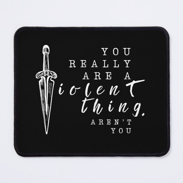 Item preview, You really are a violent thing, aren't you designed and sold by Michelle Tangires.