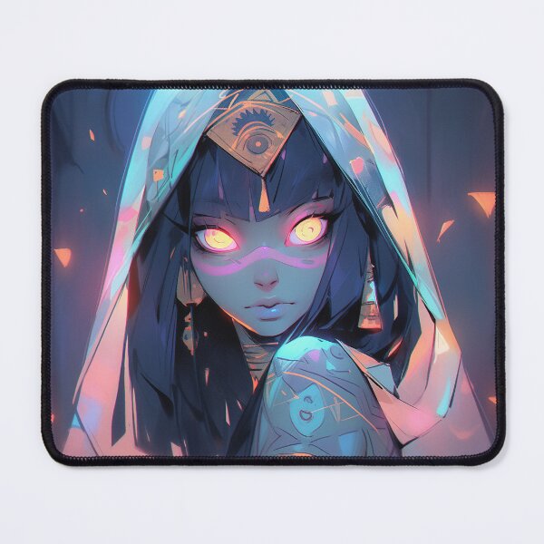Item preview, Ancient Anime Oracle with Fiery Eyes designed and sold by bubblegoth.