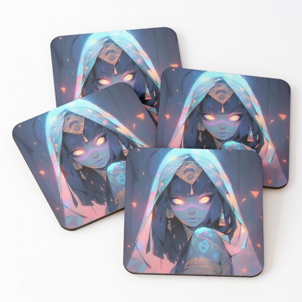 Item preview,  Ancient Anime Oracle with Fiery Eyes designed and sold by bubblegoth.