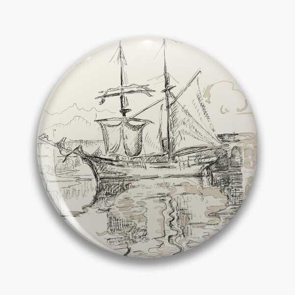Item preview, Paul Signac – Sailing Boats in Harbour | Neo-Impressionist Pointillism Art T-Shirt & Gifts designed and sold by paulo silveira.
