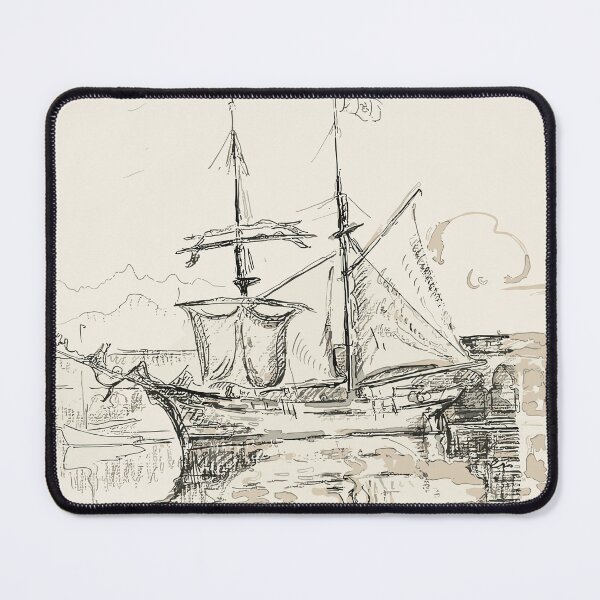Item preview, Paul Signac – Sailing Boats in Harbour | Neo-Impressionist Pointillism Art T-Shirt & Gifts designed and sold by paulo silveira.