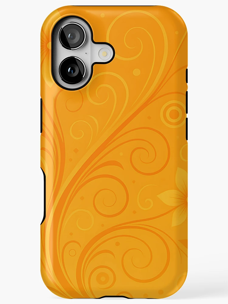 Neo Y2K Aesthetic - Vector Flourish - Orange