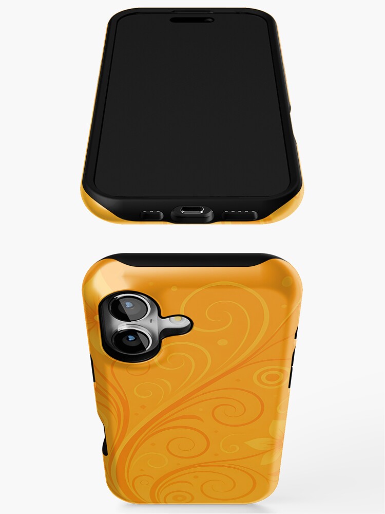 Neo Y2K Aesthetic - Vector Flourish - Orange