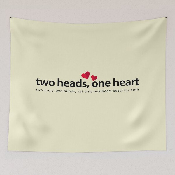 Item preview, Two heads, one heart designed and sold by Vanich-Panich.