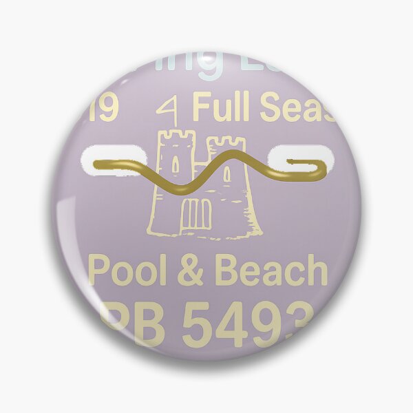 Item preview, Spring Lake Beach Badge, New Jersey Shore designed and sold by jgrossman.