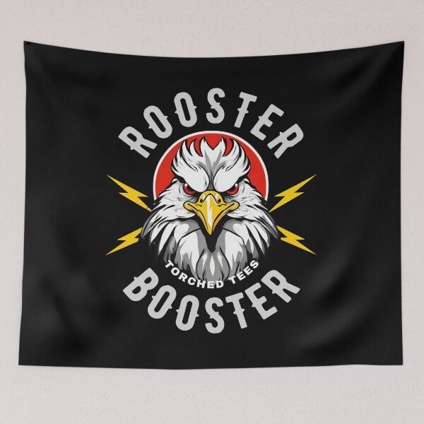 Aperçu de l'œuvre ROOSTER BOOSTER créée et vendue par rockandahardplaceradio.
