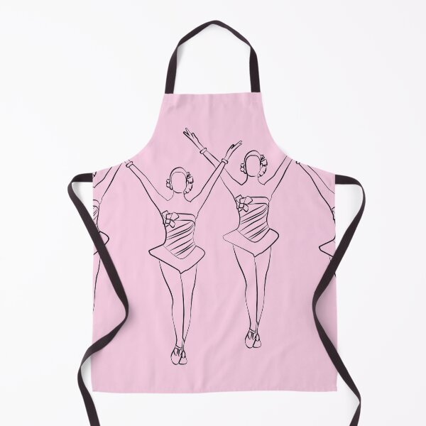 Item preview, Rockettes dancer pose line designed and sold by clawinyourback.