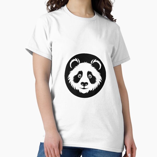 Item preview, Cute Panda Face in Frame designed and sold by Sparcus Whiz.