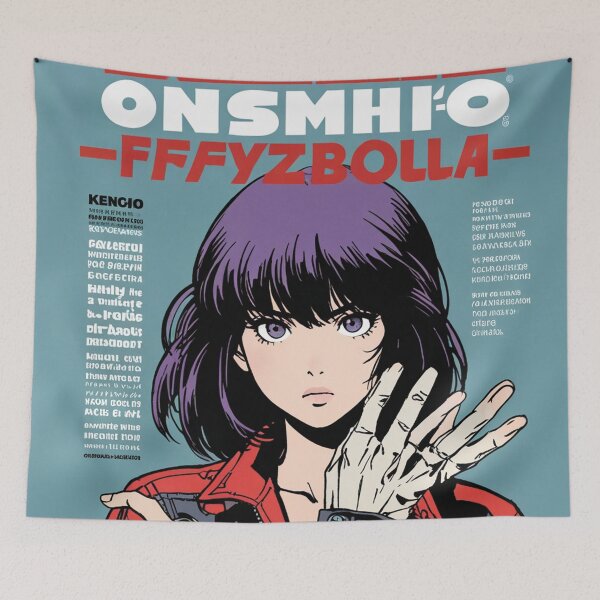 Item preview, Rock and Roll poster Anime style designed and sold by MerlinWear.