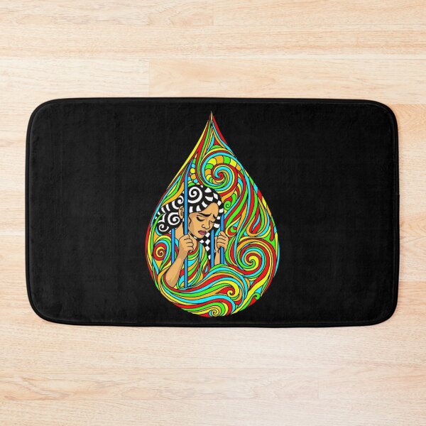 Item preview, Surreal Mother’s Tear Art – Tribal Pop Art Expression of Grief and Strength designed and sold by DrawHandArt.
