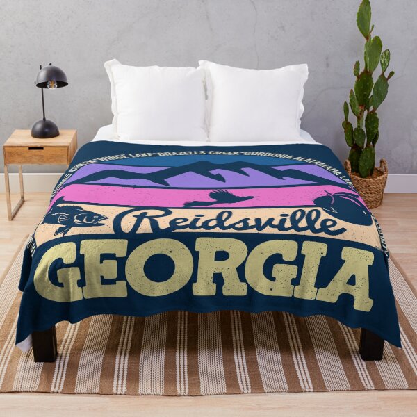 Item preview, Reidsville Georgia Sunset Retro Vintage Local Pride Logo designed and sold by CRHPOD20.