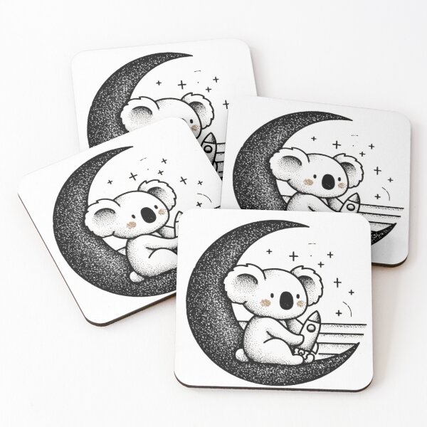 Item preview, Retro Koala Moon Dreams designed and sold by DrRoza.