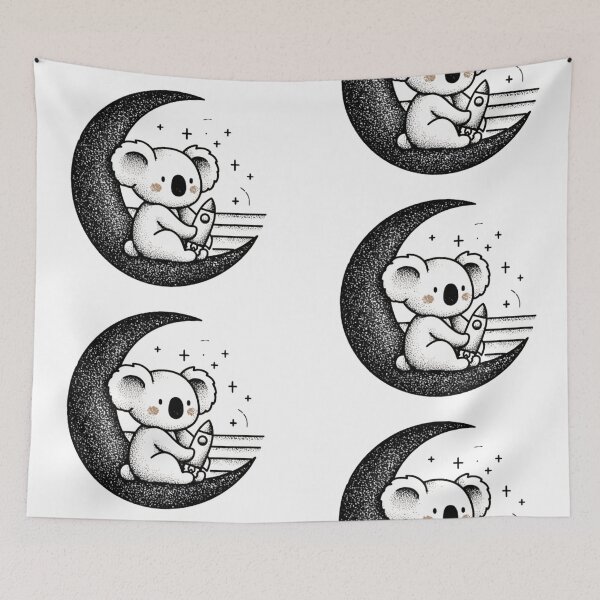 Item preview, Retro Koala Moon Dreams designed and sold by DrRoza.