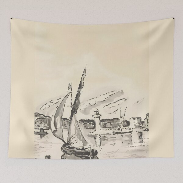 Item preview, Paul Signac – Le Voilier | Neo-Impressionist Pointillism Painting T-Shirt & Art Gifts designed and sold by paulo silveira.