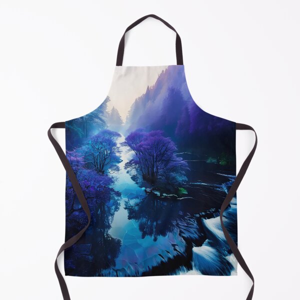 Item preview, Blue River Falls designed and sold by Midnight Daze Studio.