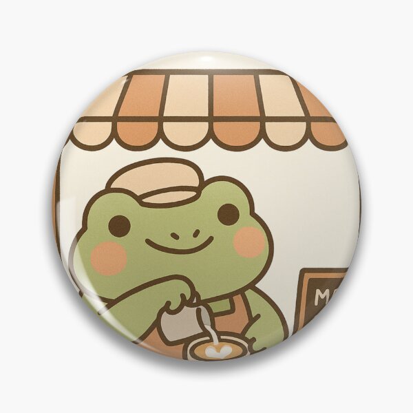 Item preview, Espresso yourself frog barista designed and sold by DeVeauDesign.