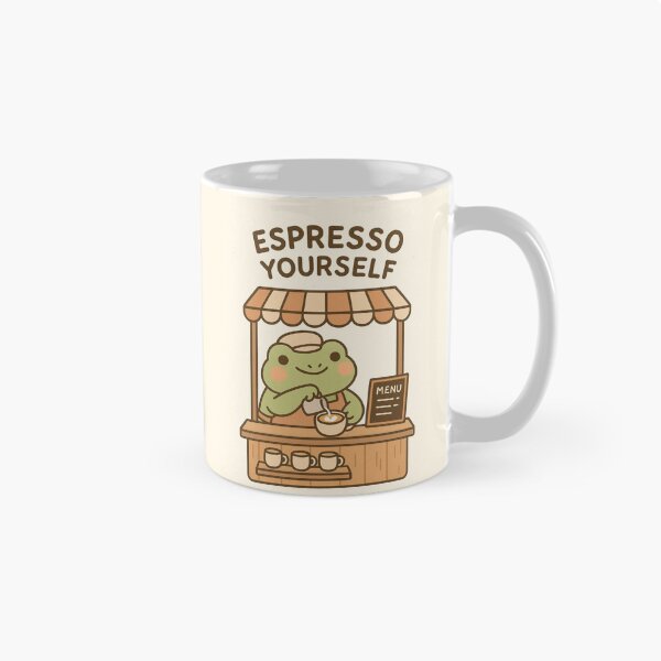 Item preview, Espresso tú mismo, rana barista designed and sold by DeVeauDesign.