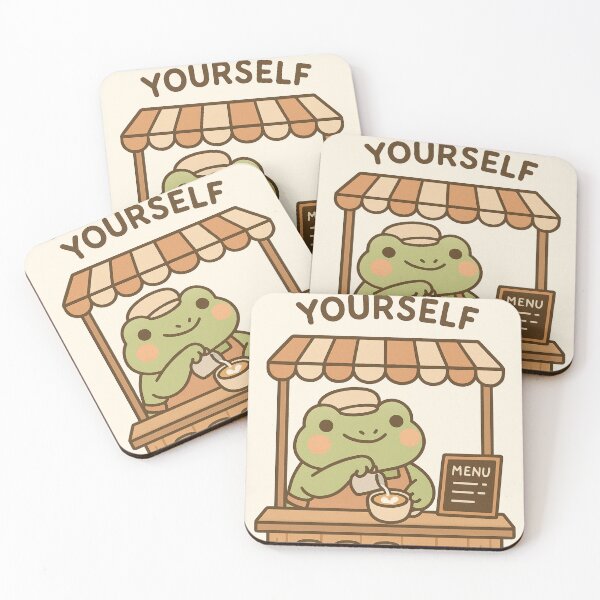 Item preview, Espresso yourself frog barista designed and sold by DeVeauDesign.