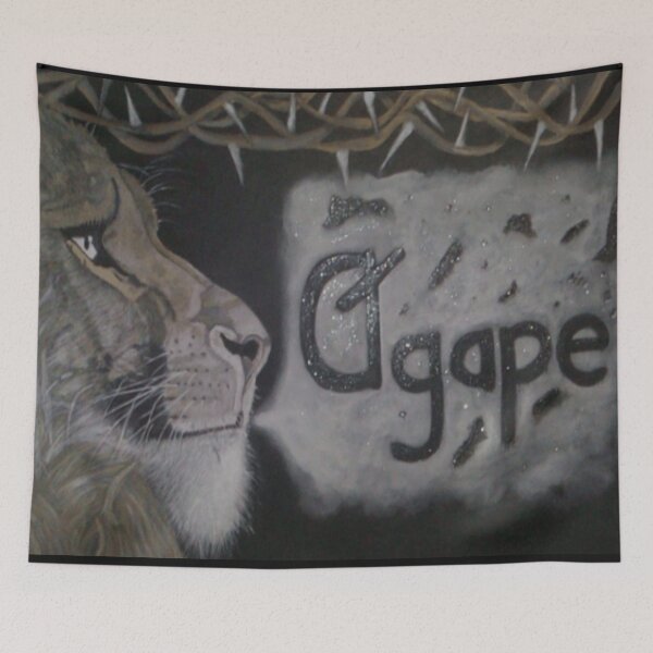 Item preview, Lion of Judah Painting | Agape Love | RT Art designed and sold by In Him™ | Rene Tesner.