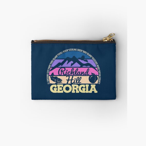 Item preview, Richland Hill Georgia Sunset Retro Vintage Local Pride Logo designed and sold by CRHPOD20.