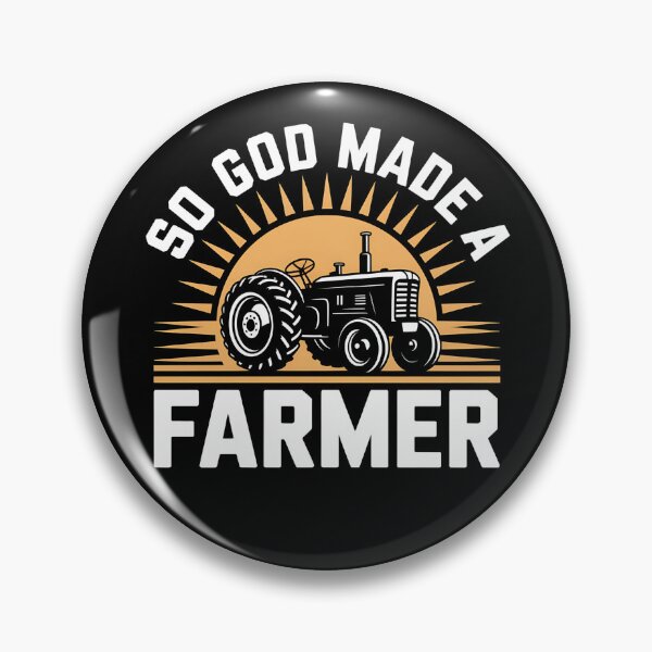 Item preview, So God Made A Farmer - It's the perfect gift for someone who values rural life, strong faith, and the honest hard work of farming. designed and sold by ZyziowskyArt.