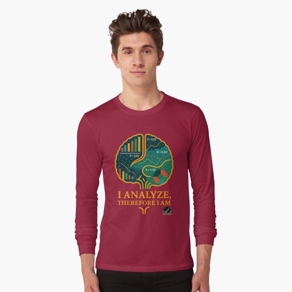 Item preview, Long Sleeve T-Shirt designed and sold by DataVoyagers.