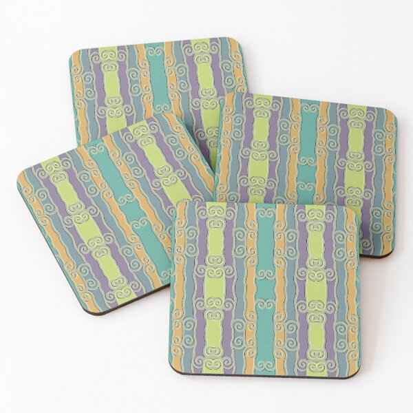Item preview, Multicolored Moroccan Swirls  designed and sold by Jillianamatt.