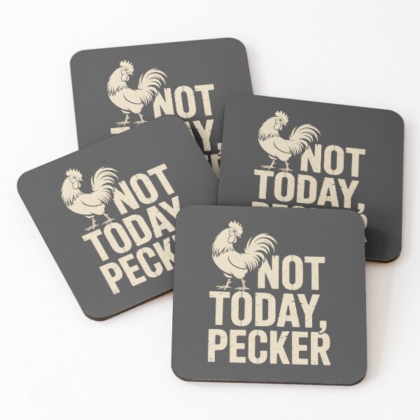 Item preview, Not Today Pecker designed and sold by AniArtPL.