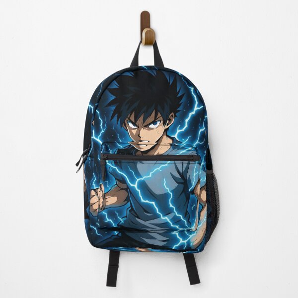 Item preview, Electric Anime Warrior with Lightning Power Surge designed and sold by Amr Siam.