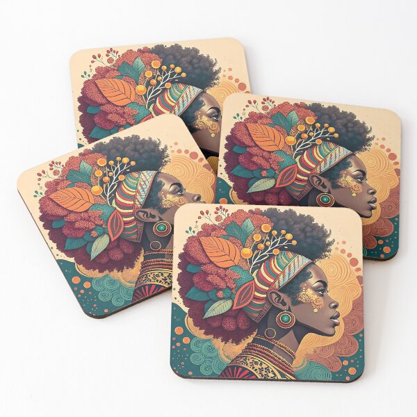 Item preview, Afro Queen, Ideal Gift designed and sold by Indoni.