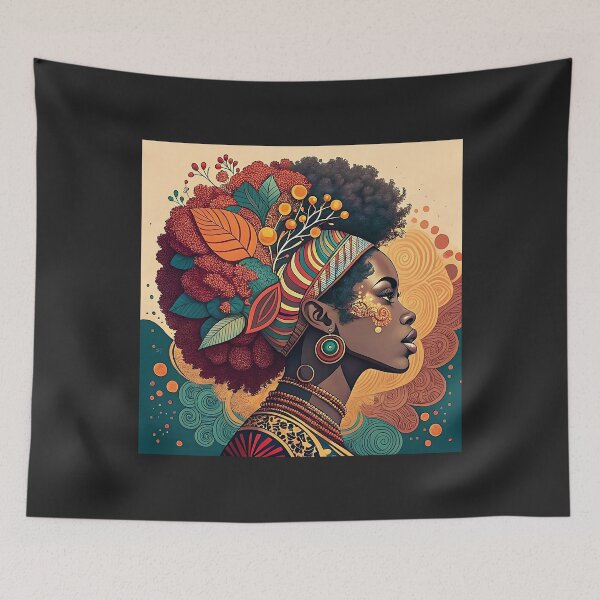 Item preview, Afro Queen, Ideal Gift designed and sold by Indoni.