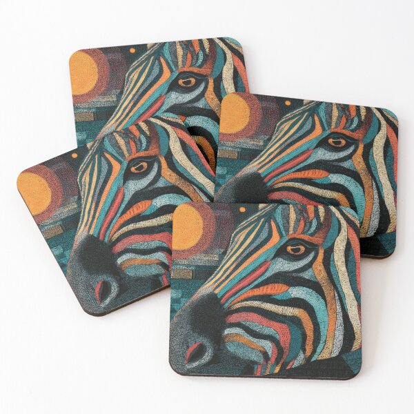 Item preview, Tiled Zebra designed and sold by AutoPopStudio.
