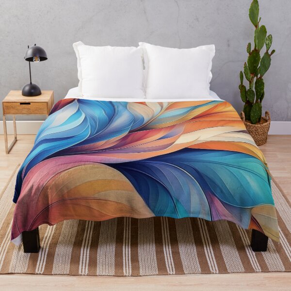 Item preview, Colorful Abstract Flow | Modern Wall Art Print designed and sold by GhadeerGhonaim.