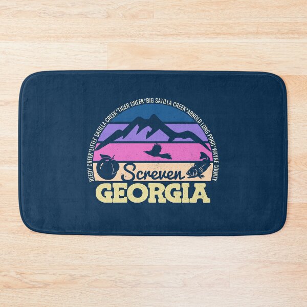 Item preview, Screven Georgia Sunset Retro Vintage Local Pride Logo designed and sold by CRHPOD20.