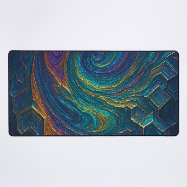Item preview, Bismuth Vortex: Iridescent Geometry in Motion designed and sold by AbstractAnom.