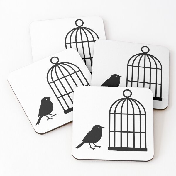 Item preview, A bird near the cage, no background designed and sold by MagicMaker1984.