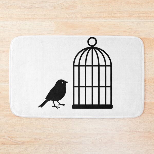 Item preview, A bird near the cage, no background designed and sold by MagicMaker1984.