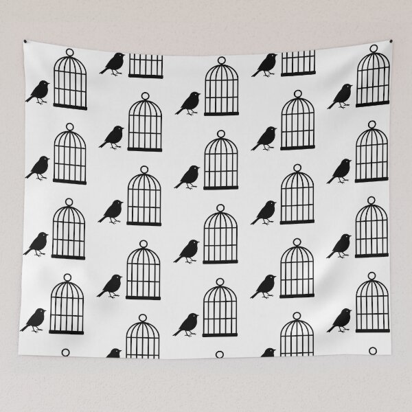 Item preview, A bird near the cage, no background designed and sold by MagicMaker1984.