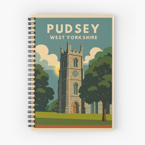 Item preview, Pudsey West Yorkshire Poster designed and sold by WhoRemembers.