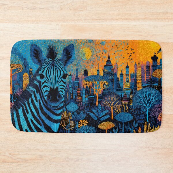 Item preview, Grazing Zebra designed and sold by AutoPopStudio.