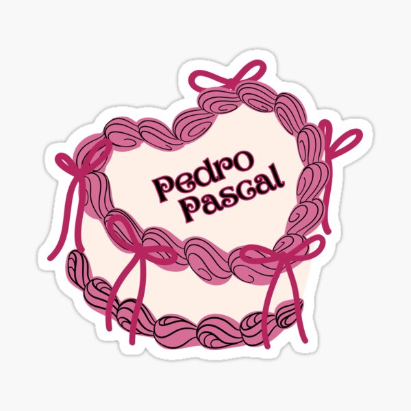 Artikel-Vorschau von Pedro Pascal Kuchen, designt und verkauft von baranskini.