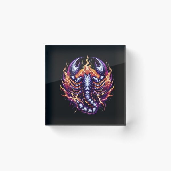 Item preview, Purple Scorpion And Flames 2 designed and sold by Mark Cannon.