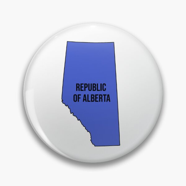 Item preview, Republic of Alberta with province outline designed and sold by ThatOneGuy2021.